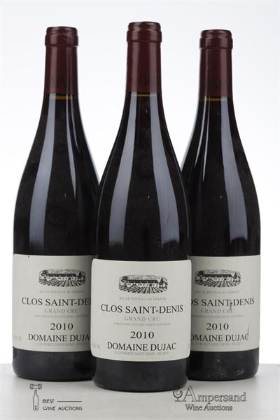 CLOS ST DENIS 2010 - Dujac - 3 Bottles
