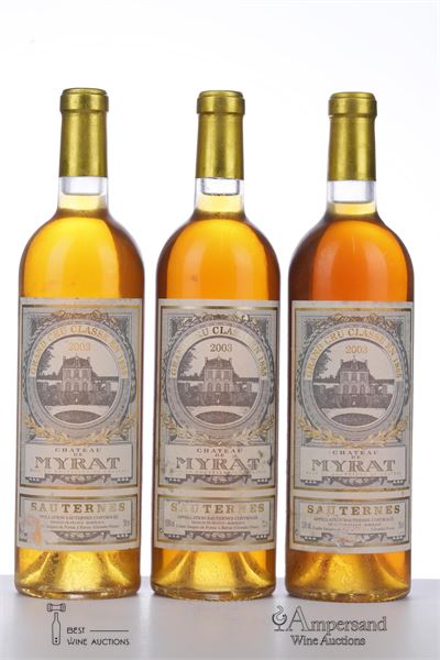 DE MYRAT 2003 - Mc - 3 Bottles