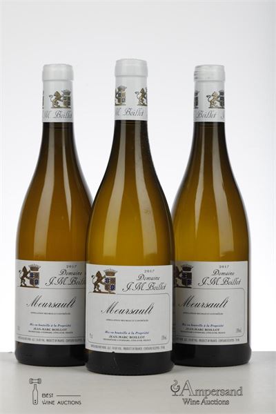 MEURSAULT 2017 - Jean Marc Boillot - 3 Bottles