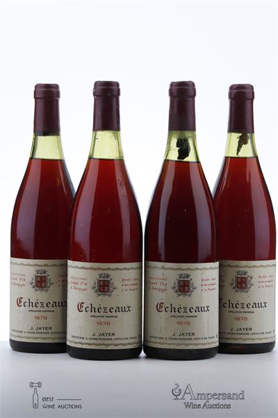 ECHEZEAUX 1978 - J. Jayer - 4 Bottles