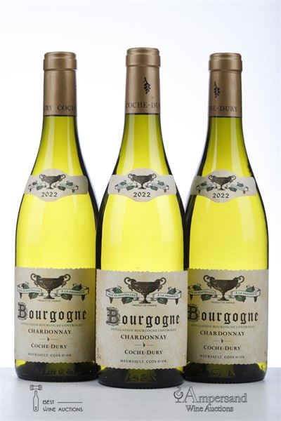 BOURGOGNE CHARDONNAY 2022 - Coche Dury - 3 Bottles