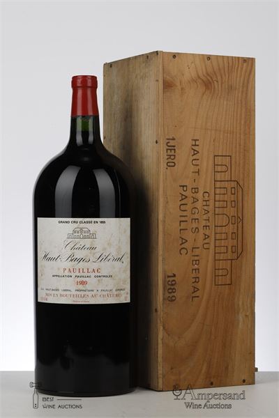 HAUT BAGES LIBERAL 1989 - Mc - 6.00 Liter Bottle - Owc 1