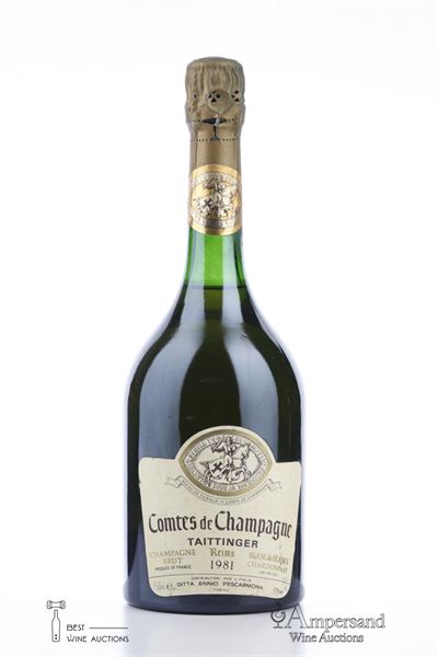 TAITTINGER COMTES DE CHAMPAGNE 1981 - Taittinger - 1 Bottle