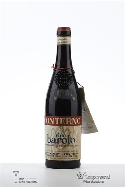 BAROLO 1961 - Conterno Giacomo - 1 Bottle