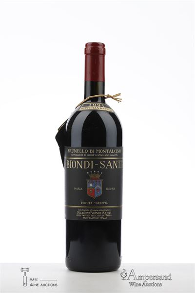 BRUNELLO DI MONTALCINO 1991 - Biondi Santi - 1 Bottle