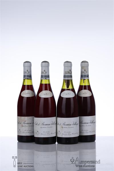 COTE DE BEAUNE VILLAGES 1985 - Leroy Negociant - 4 Bottles