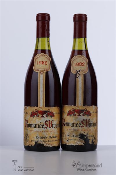 ROMANEE ST VIVANT 1982 - Cathiard Molinier - 2 Bottles