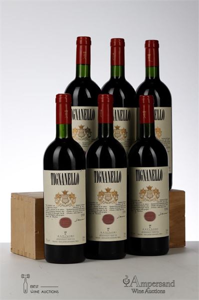 TIGNANELLO 1996 - Antinori - 6 Bottles - Oc 6