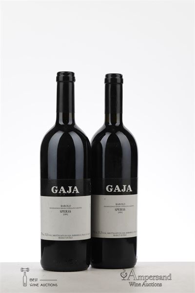BAROLO SPERSS 1991 - Gaja - 2 Bottles