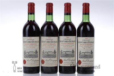 GRAND CORBIN D'ESPAGNE 1964 - Mc - 4 Bottles