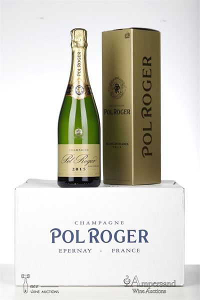 POL ROGER BLANC DE BLANCS 2015 - Pol Roger - 6 Bottles - Oc 6