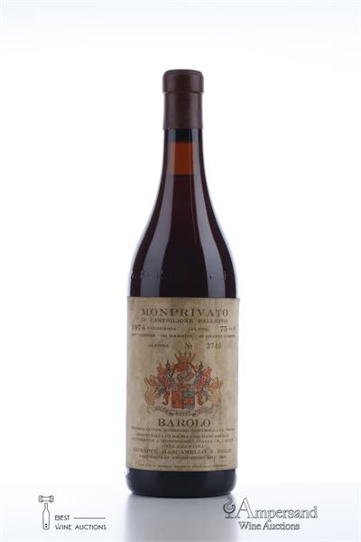 BAROLO MONPRIVATO 1974 - Giuseppe Mascarello  - 1 Bottle