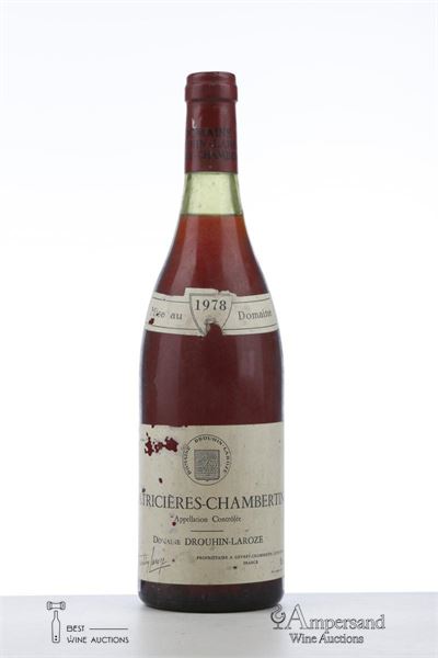 LATRICIERES CHAMBERTIN 1978 - Drouhin Laroze - 1 Bottle