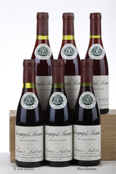 SAVIGNY LES BEAUNE 1989 - Louis Latour - 6 x 0,375Ltr
