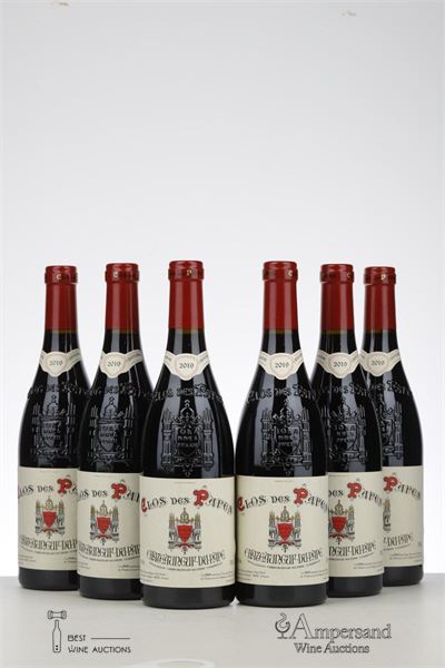 CHATEAUNEUF DU PAPE CLOS DES PAPES 2019 - Paul Avril - 6 Bottles