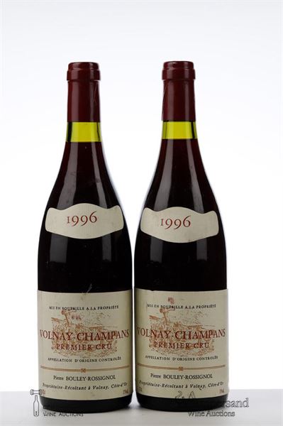 VOLNAY CHAMPANS 1996 - Bouley Rossignol - 2 Bottles