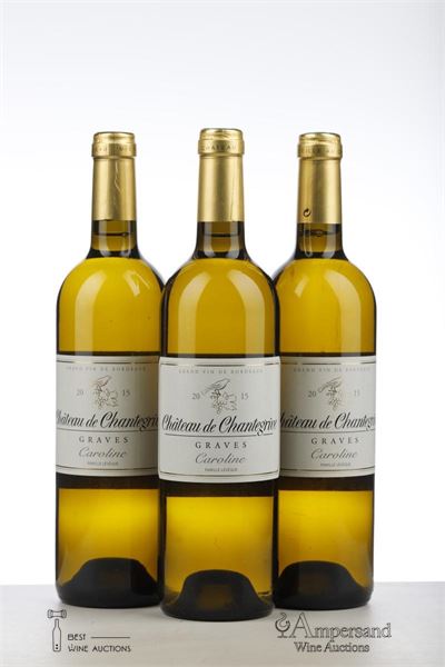 DE CHANTEGRIVE BLANC CUVEE CAROLINE 2015 - Mc - 3 Bottles