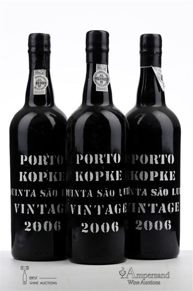 KOPKE QUINTA S .LUIZ VINTAGE PORT 2006 - Kopke - 3 Bottles
