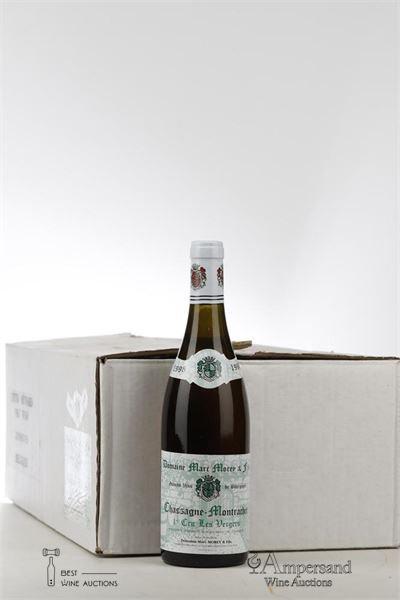 CHASSAGNE MONTRACHET BLANC LES VERGERS 1998 - Marc Morey - 12 Bottles - Oc 12
