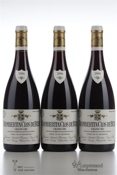 CHAMBERTIN CLOS DE BEZE 2006 - Armand Rousseau - 3 Bottles