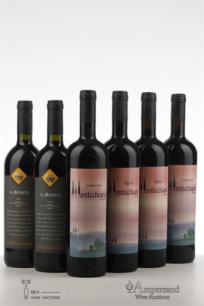 MIXED LOT ITALY - Various - 6 Bottles