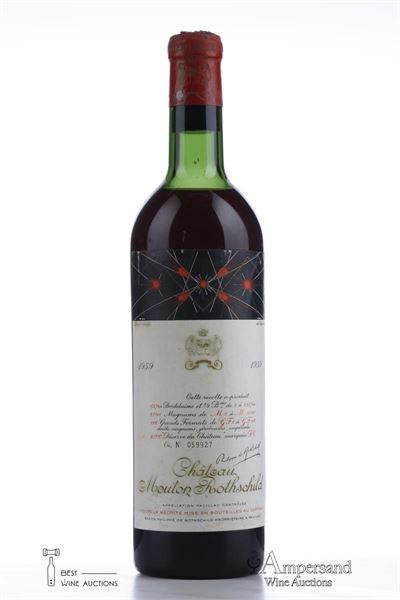 MOUTON ROTHSCHILD 1959 - 1 Bottle