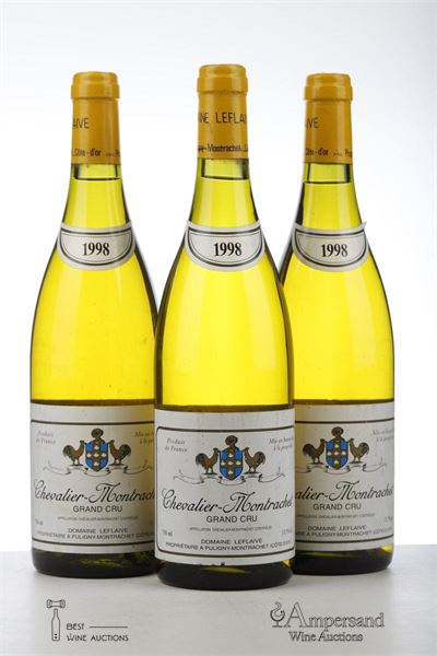 CHEVALIER MONTRACHET 1998 - Domaine Leflaive - 3 Bottles