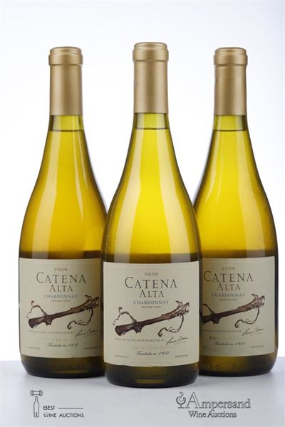 HIGH ALTITUDE LOTS CHARDONNAY 2009 - Catena Zapata - 3 Bottles