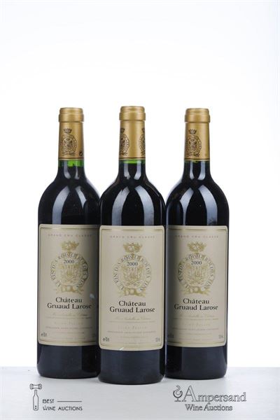 GRUAUD LAROSE 2000 - Mc - 3 Bottles
