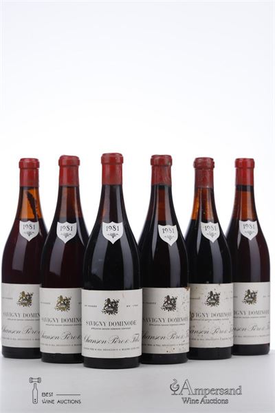 SAVIGNY LES BEAUNE LA DOMINODE 1981 - Chanson - Mb - 6 Bottles