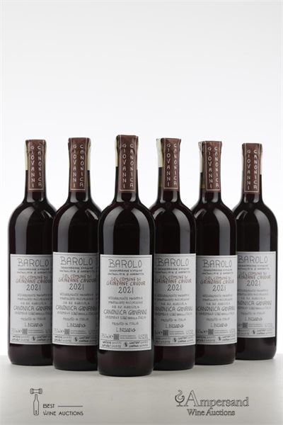BAROLO DEL COMUNE DI GRINZANE CAVOUR 2021 - Canonica - 6 Bottles