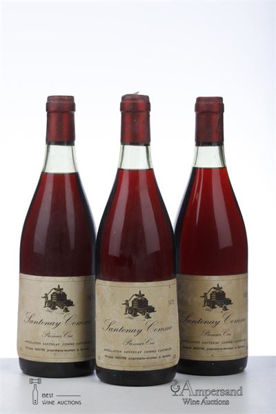SANTENAY COMME 1976 - Philippe Mestre - 3 Bottles