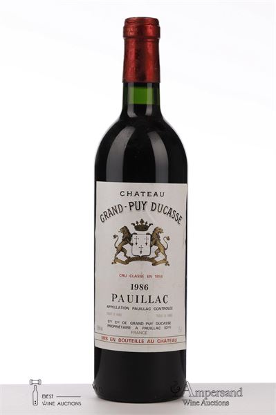GRAND PUY DUCASSE 1986 - Mc - 1 Bottle