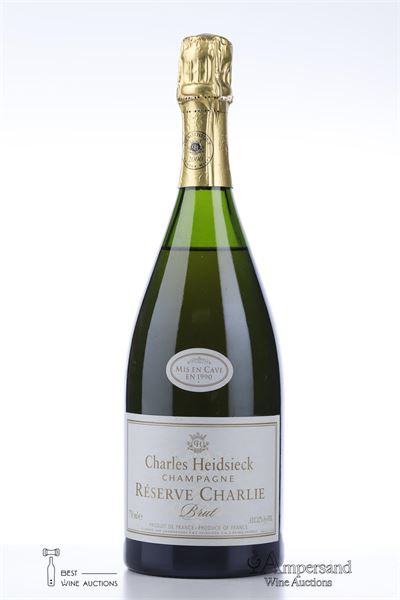 CHARLES HEIDSIECK BRUT CHARLIE L'OENOTHEQUE AN 2000 1990 - Heidsieck Charles - 1 Bottle
