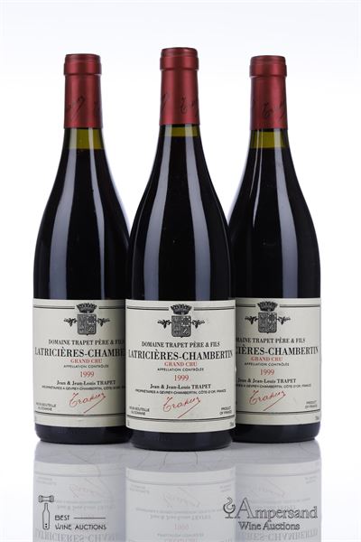 LATRICIERES CHAMBERTIN 1999 - Jean & Jean-Louis Trapet - 3 Bottles