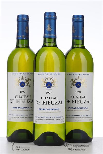 FIEUZAL BLANC 1997 - Mc - 3 Bottles