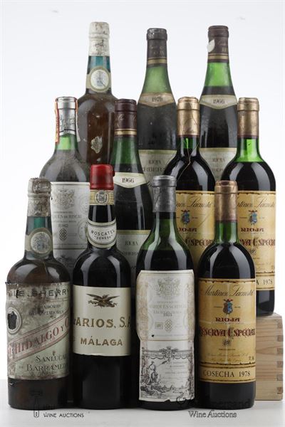 MIXED LOT SPAIN - Various - 11 Bottles