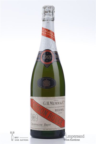 MUMM BRUT CORDON ROUGE 1969 - Mumm - 1 Bottle