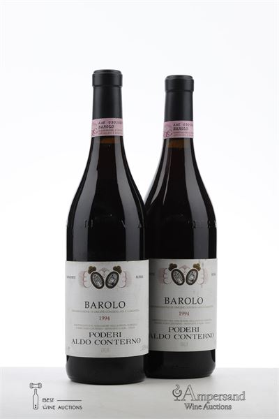 BAROLO BUSSIA 1994 - Conterno Aldo - 2 Bottles