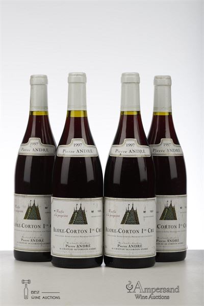 ALOXE CORTON 1997 - Pierre Andre - 4 Bottles