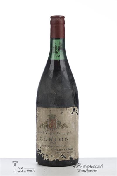 CORTON 1947 - Roger Lafage - 1 Bottle