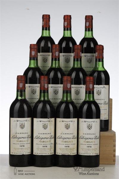 LABEGORCE ZEDE 1978 - Mc - 11 Bottles - Owc 12