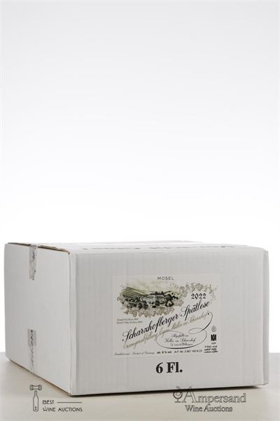 SCHARZHOFBERGER RIESLING SPATLESE 2022 - Egon Muller - 6 Bottles - Oc 6
