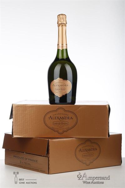 LAURENT PERRIER ROSE CUVEE ALEXANDRA 2007 - Laurent Perrier - 6 Bottles - Oc3