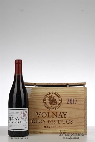 VOLNAY CLOS DES DUCS 2017 - Marquis d'Angerville - 6 Bottles - Owc 6