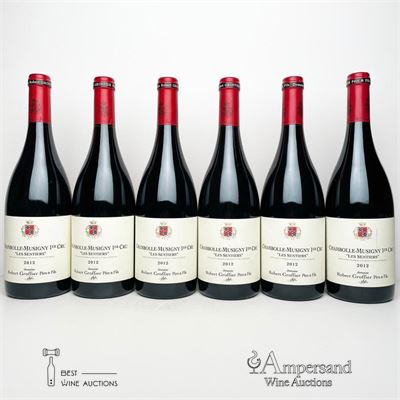 CHAMBOLLE MUSIGNY LES SENTIERS 2012 - Robert Groffier Pere & Fils - 6 Bottles