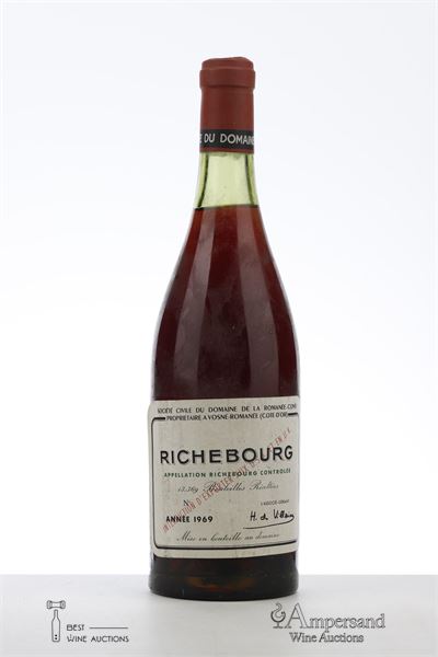 RICHEBOURG 1969 - Domaine de la Romanee Conti - 1 Bottle