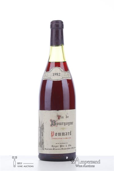 POMMARD 1982 - Berger - 1 Bottle