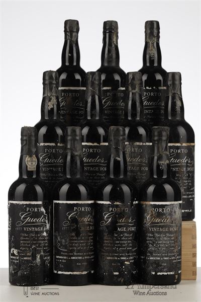 GUEDES VINTAGE PORT 1977 - Guedes - 11 Bottles