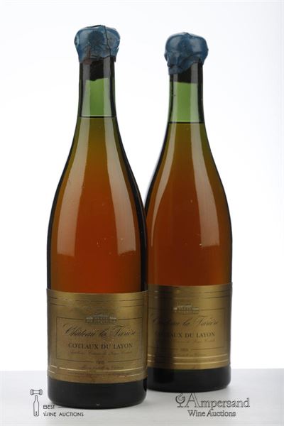 COTEAUX DU LAYON 1955 - Chateau la Variere - 2 Bottles